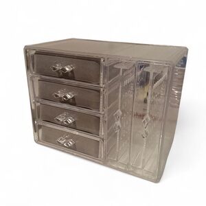 Transparent Multi-Drawer Makeup Organizer